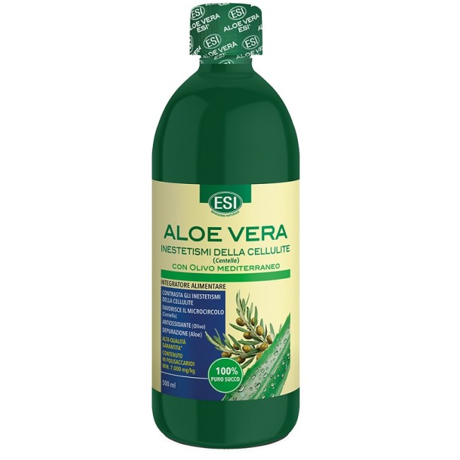 Esi Aloe Vera Succo Con Olivo Cellulite