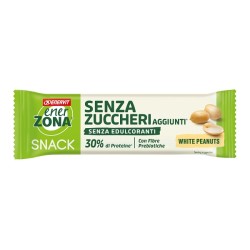 Enervit Enerzona Snack Arachidi cioccolato bianco