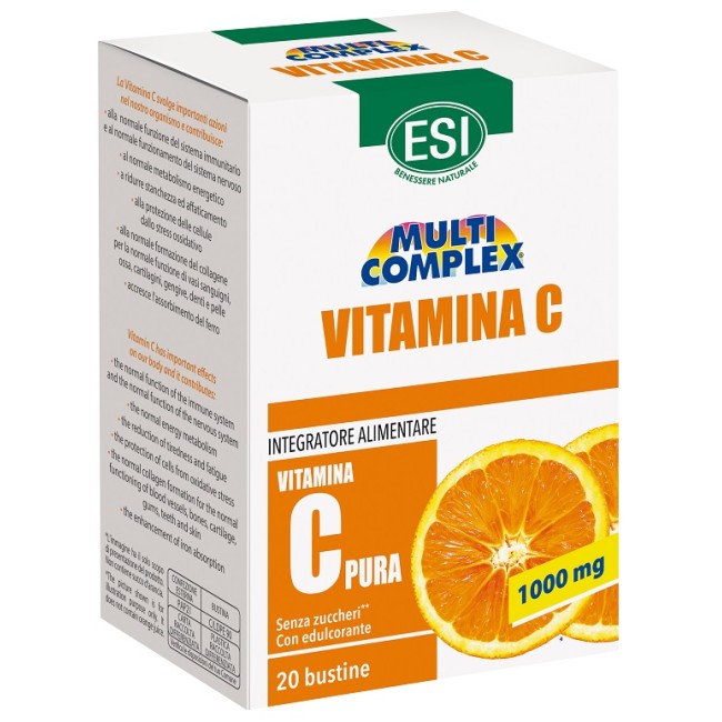 Esi Multicomplex Vitamina C 20 Bustine Esi Multicomplex Vitamina C 20 Bustine