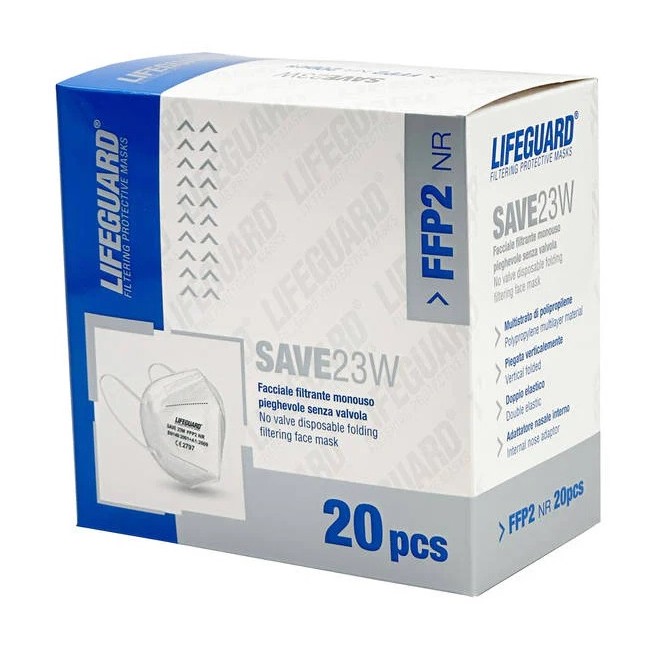 Rays Lifeguard Save 23w Mascherina Ffp2 Rays Lifeguard Save 23w Mascherina Ffp2
