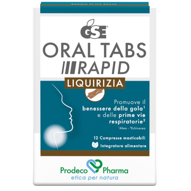 Gse Oral Tabs Rapid Liquirizia