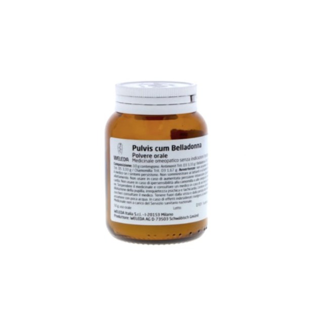 Weleda Pulvis Stomachicus Cum Belladonna 50 Grammi Weleda Pulvis Stomachicus Cum Belladonna 50 Grammi