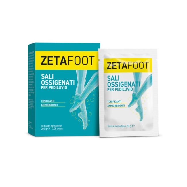 Zetafoot Sali Ossigenati 10 Bustine