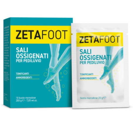 Zetafoot Sali Ossigenati 10 Bustine