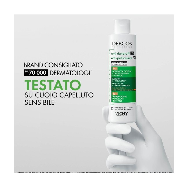 Vichy Dercos Technique Anti Dandruff Shampoo 2in1