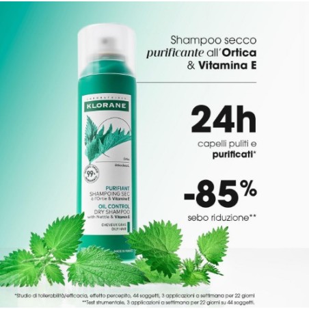 Klorane Shampoo Secco Ortica