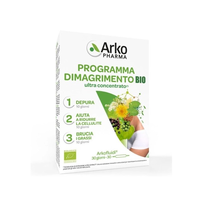 Arkofluidi Programma Dimagrimento Bio 30 Fiale