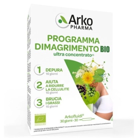 Arkofluidi Programma Dimagrimento Bio 30 Fiale