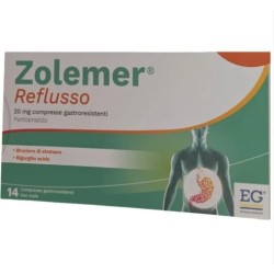 Eg Zolemer Reflusso 20 Mg Pantoprazolo 14 Compresse