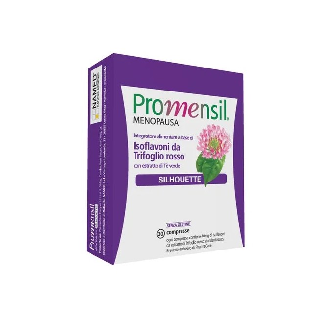 Promensil menopausa silhouette