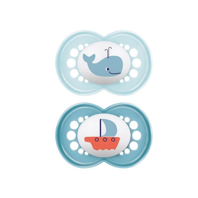 Mam Succhietto Original 6+ Bio-circolare Caucciu