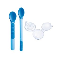 Mam heat sensitive spoons&co set cucchiai maschio