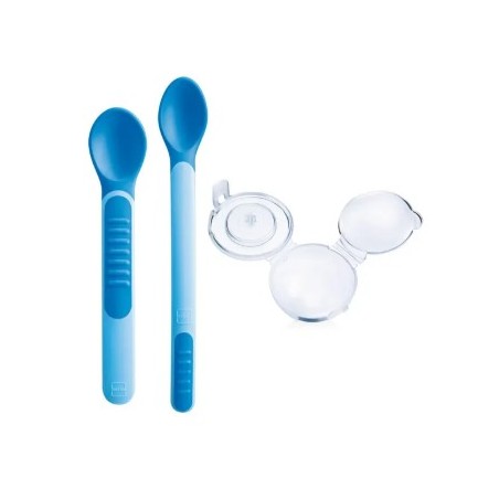 Mam heat sensitive spoons&co set cucchiai maschio