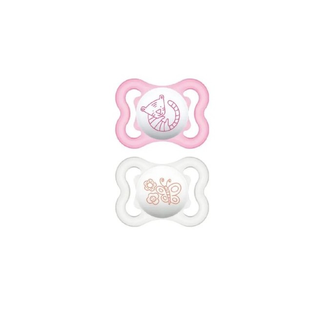 Mam Air Succhietti In Silicone Femmina 2-6 Mesi 2 Pezzi Mam Air Succhietti In Silicone Femmina 2-6 Mesi 2 Pezzi