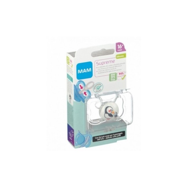 Mam supreme 16+ ciuccio silicone Mam supreme 16+ ciuccio silicone