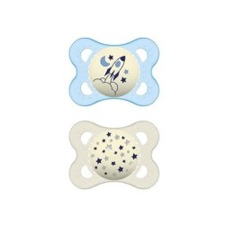 Mam night succhietto 2-6m silicone