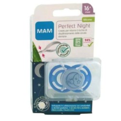 Mam perfect night Ciuccio 16+ silicone