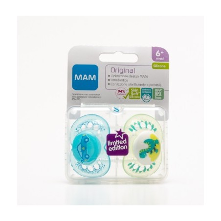 Mam original ciuccio 6+ silicone Mam original ciuccio 6+ silicone