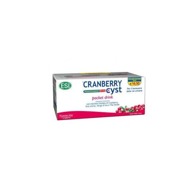 Cranberry Cyst Pock Drink 16 Buste