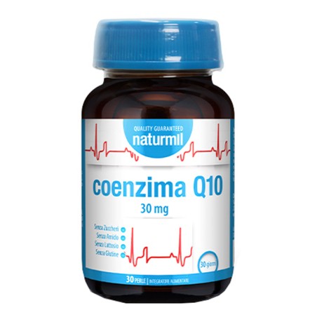 Dietmed Italia Naturmil Coenzima Q10 30Mg 30 Perle Dietmed Italia Naturmil Coenzima Q10 30Mg 30 Perle