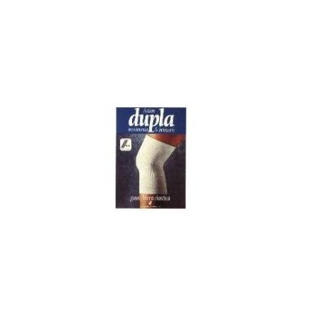 Dupla Ginocchiera Elastica Bianca