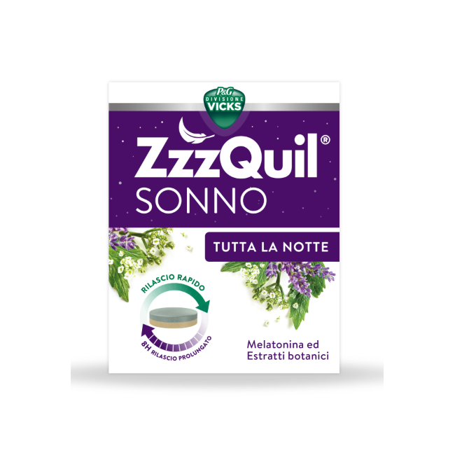 Vicks zzzquil sonno tutta la notte
