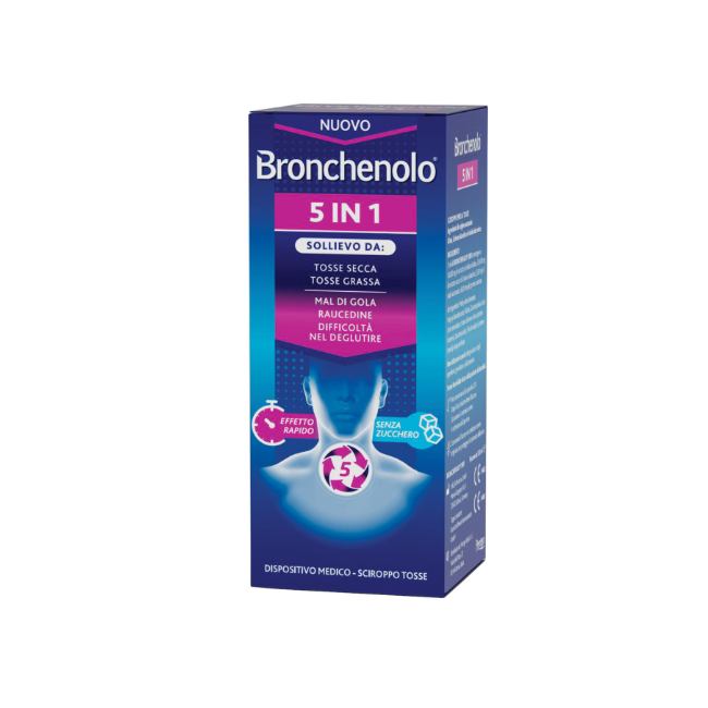 Bronchenolo 5 in 1 sciroppo