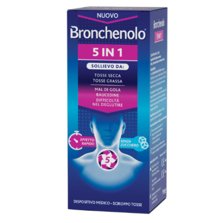 Bronchenolo 5 in 1 sciroppo
