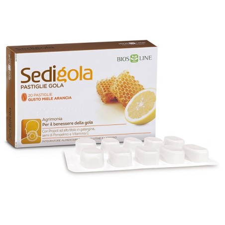Sedigola Miele Arancia 20 Pastiglie Sedigola Miele Arancia 20 Pastiglie