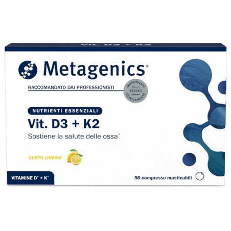 Metagenics Vit D3+k2
