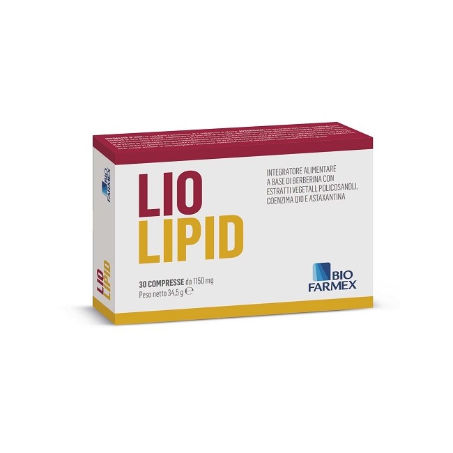 Biofarmex Liolipid integratore 30 Compresse