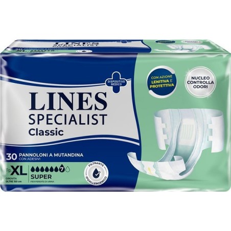 Fater Pannolone A Mutanda Lines Specialist Classic Super Pm Xl