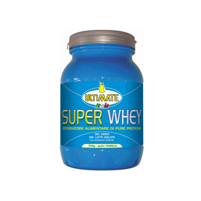 Ultimate Super Whey Vaniglia integratore di proteine 700 Grammi