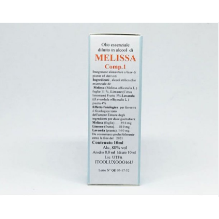 Alkaest Quintaessenza Qe52 Melissa gocce rimedio spargirico 10Ml Alkaest Quintaessenza Qe52 Melissa gocce rimedio spargirico 10Ml