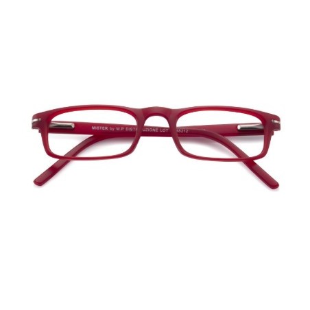 Twins silver medi pharm occhiali lettura mister rosso