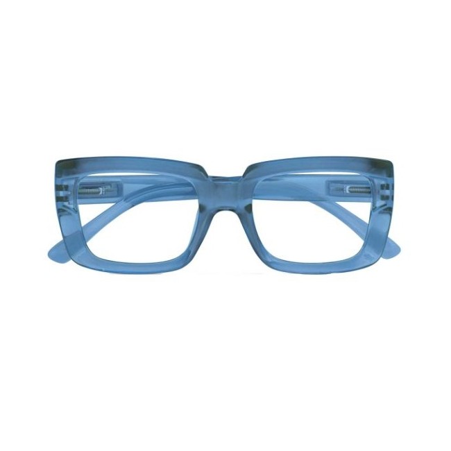 Occhiale da lettura twins gold maestrale azzurro +2.00