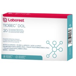 4 pezzi Uriach Tiobec Dol integratore 20 Compresse