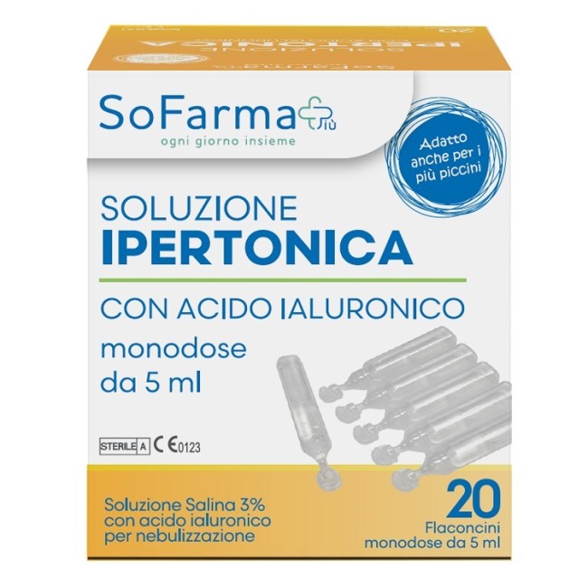 Soluzione Ipertonica 3% Acido Ialuronico