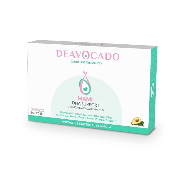 Deavocado Mami Dha Support 30 Softgel Deavocado Mami Dha Support 30 Softgel