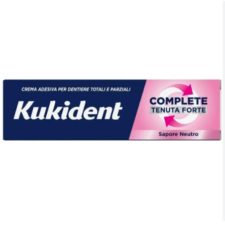 Kukident Neutro Complete crema adesiva protesi 47 Grammi