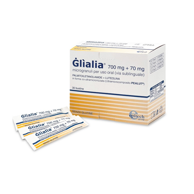 4 Confezioni di Glialia 700 mg + 70 mg 30 Bustine 4 Confezioni di Glialia 700 mg + 70 mg 30 Bustine