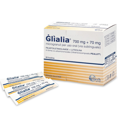 4 Confezioni di Glialia 700 mg + 70 mg 30 Bustine 4 Confezioni di Glialia 700 mg + 70 mg 30 Bustine