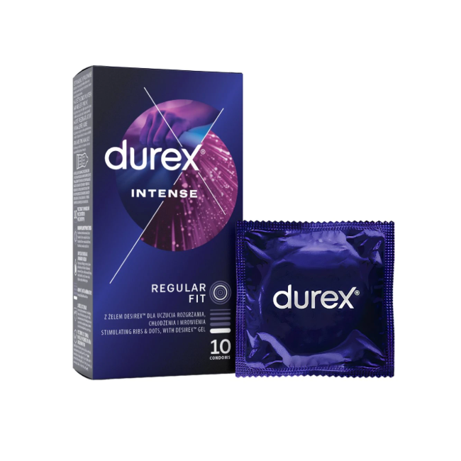 Durex intense preservativi regular fit