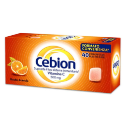 Cebion Masticabile Arancia 40 Compresse