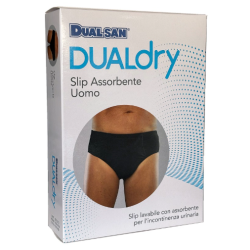 Dual Sanitaly Slip Assorbente Dualdry Uomo Medium Taglia 3