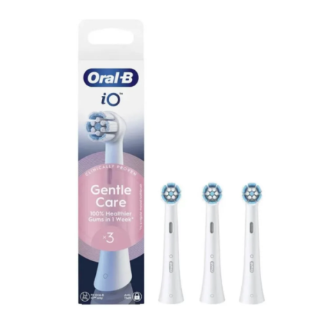 Oralb Power Refill Io Gentle Clean White 3 Pezzi