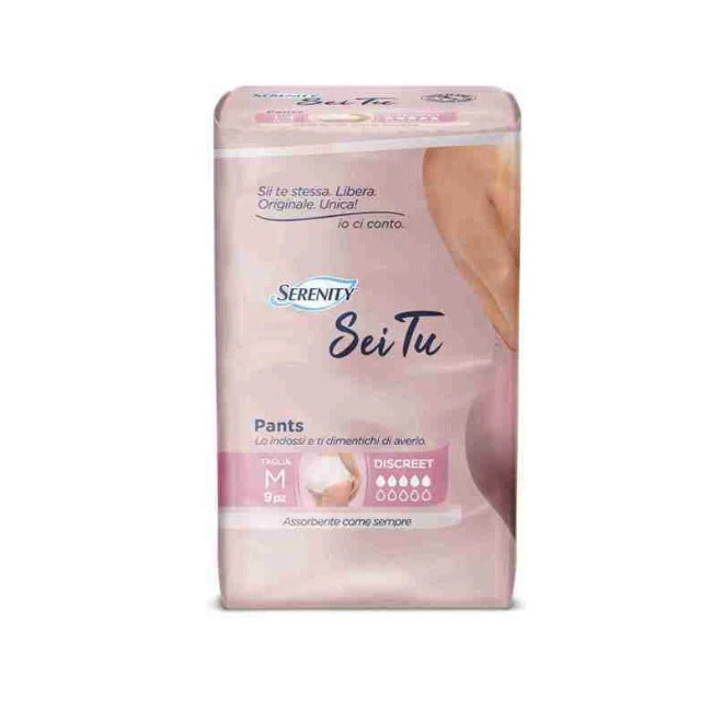 Seitu Discreet Taglia Medium 9 Pezzi Seitu Discreet Taglia Medium 9 Pezzi