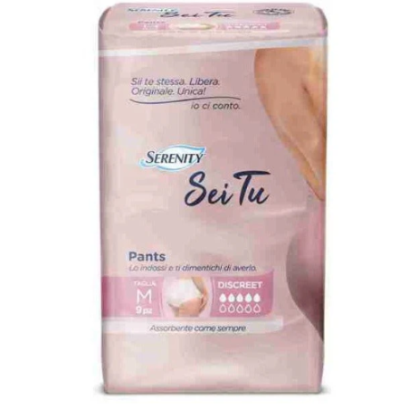 Seitu Discreet Taglia Medium 9 Pezzi Seitu Discreet Taglia Medium 9 Pezzi