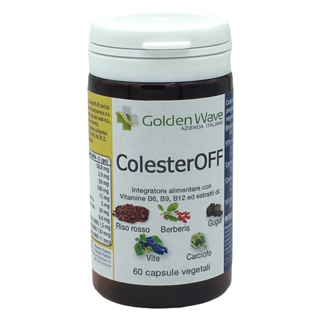 Golden wave Colesteroff integratore 60 capsule