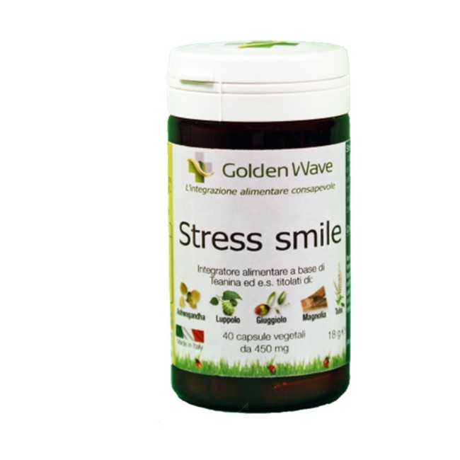 Stress smile 40 capsule 18 grammi Stress smile 40 capsule 18 grammi